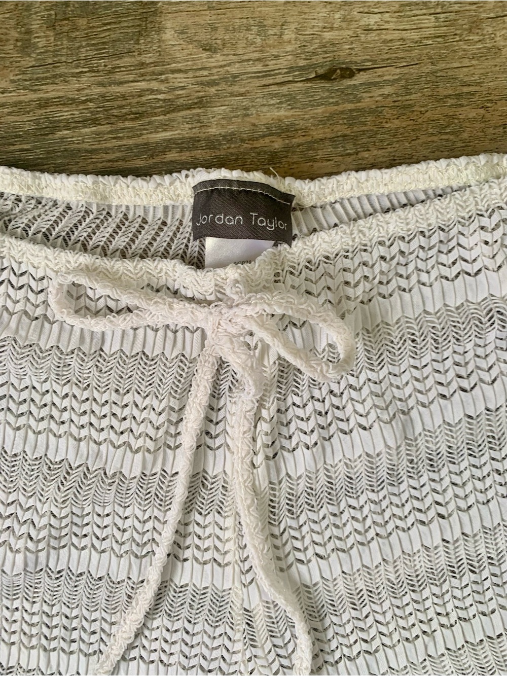 Jordan Taylor White Beach Coverup Pants